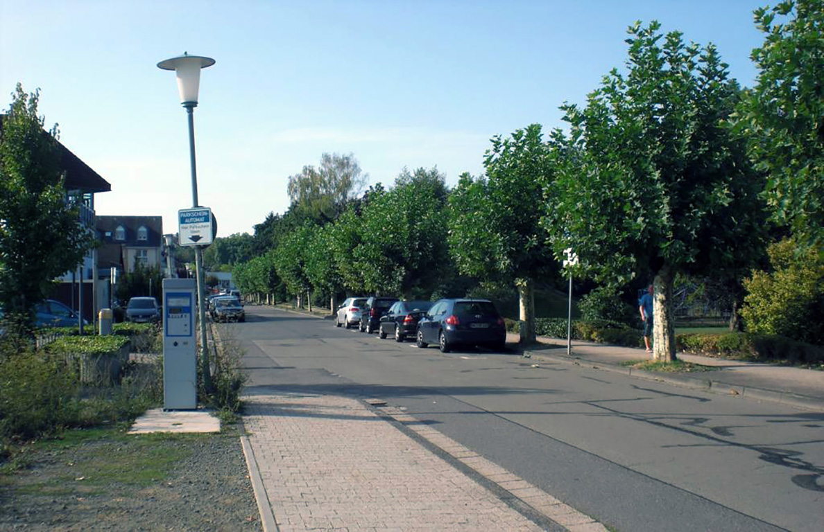 Die St. Wendeler Parkstraße mit ihrem historischen Alleenbild.