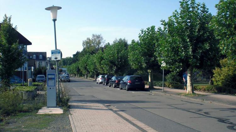 Die St. Wendeler Parkstraße mit ihrem historischen Alleenbild.